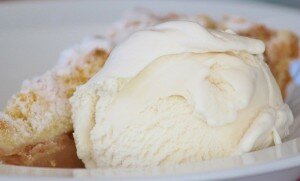 Ice creams for summer vanilla